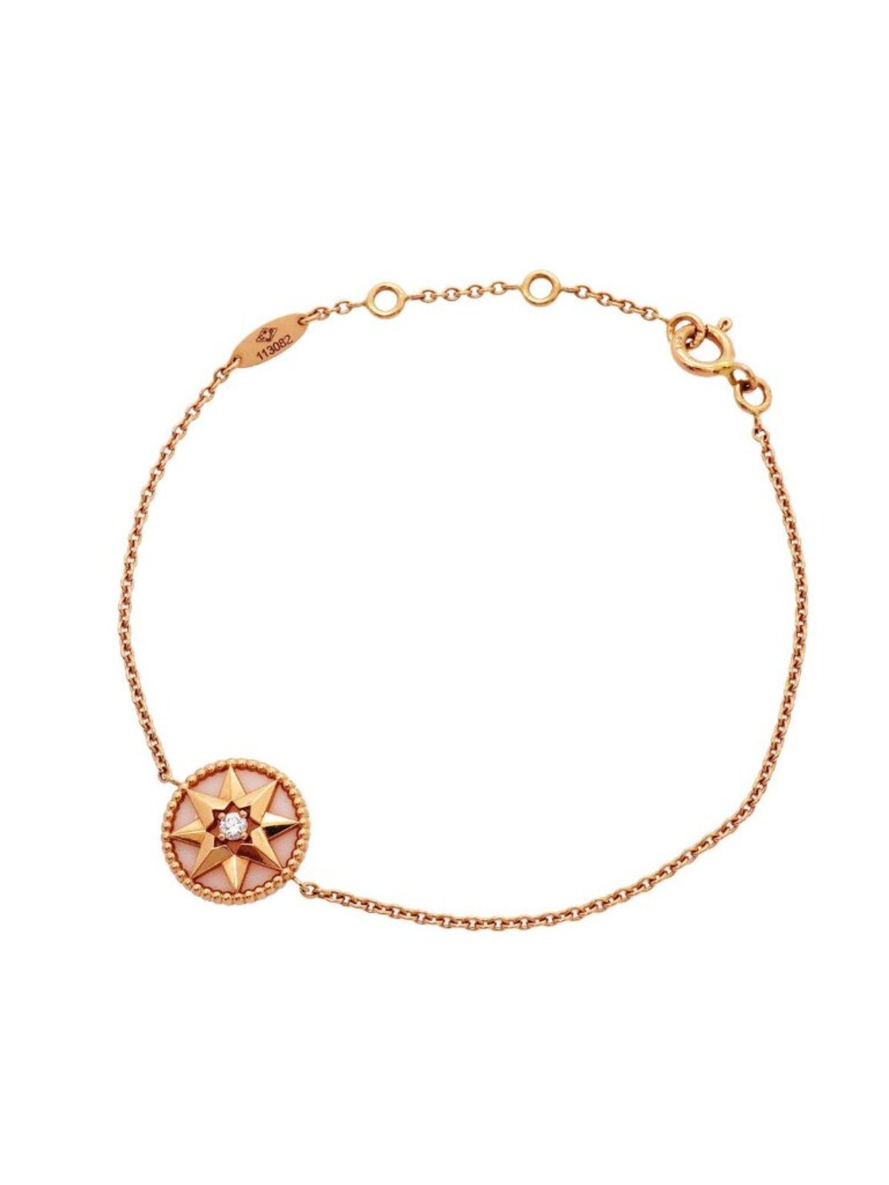 Dior Bracelet Rose Des Vents Pink Gold Diamond